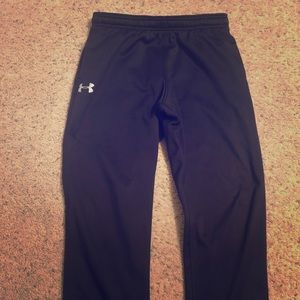 Under Armour black sweat pants